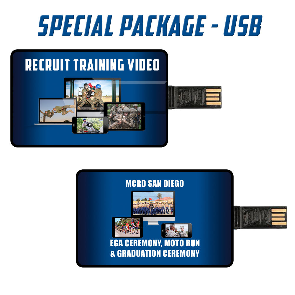 MCRD San Diego Recruit Training & Graduation Video Package AVAILABLE STARTING WITH 3/8/24 GRADUATION